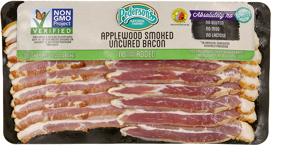 Uncured Apple Smoked Bacon (1000x602), Png Download