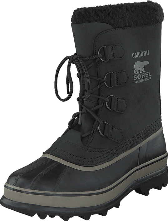 Caribou Black , Tusk - Work Boots (538x705), Png Download