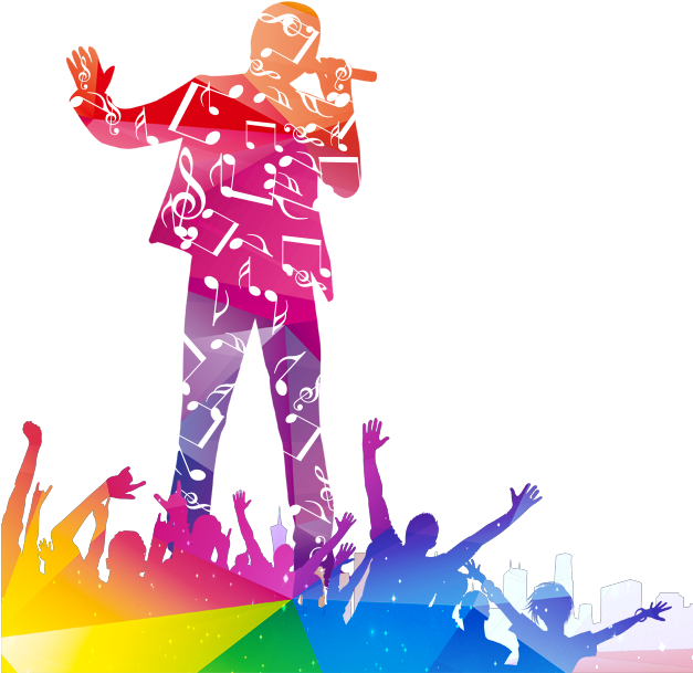 Competition Singer Poster Gorgeous Transprent Png Free - Singing Competition Poster (626x800), Png Download