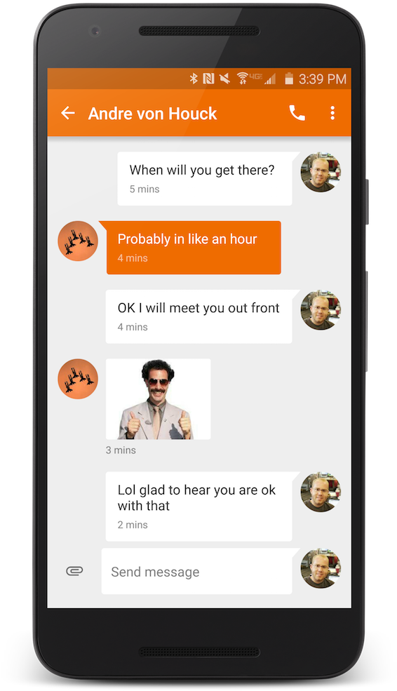 Picture Messages - Mobile Phone (600x1083), Png Download