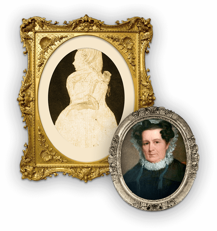 Henryknox Lucyfluckerknox Portrait Frames - Lucy Flucker Knox (730x778), Png Download