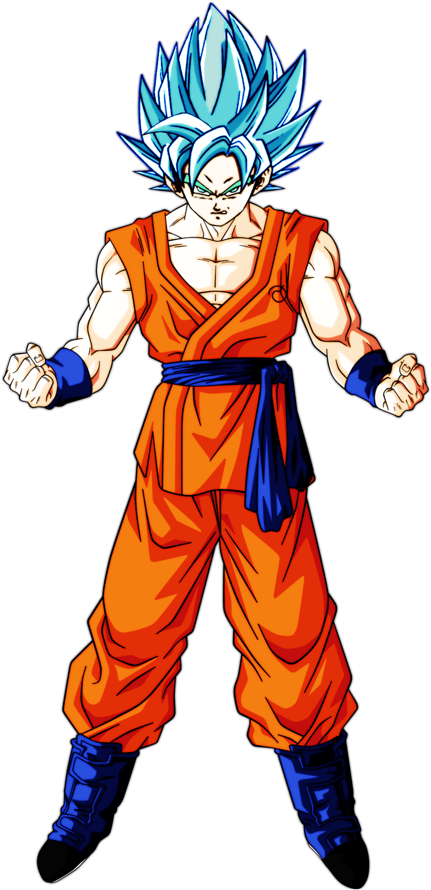 Blue Dragon Ball Goku Super Saiyan God - Goku Super Saiyan God Super Saiyan Png (1024x1735), Png Download