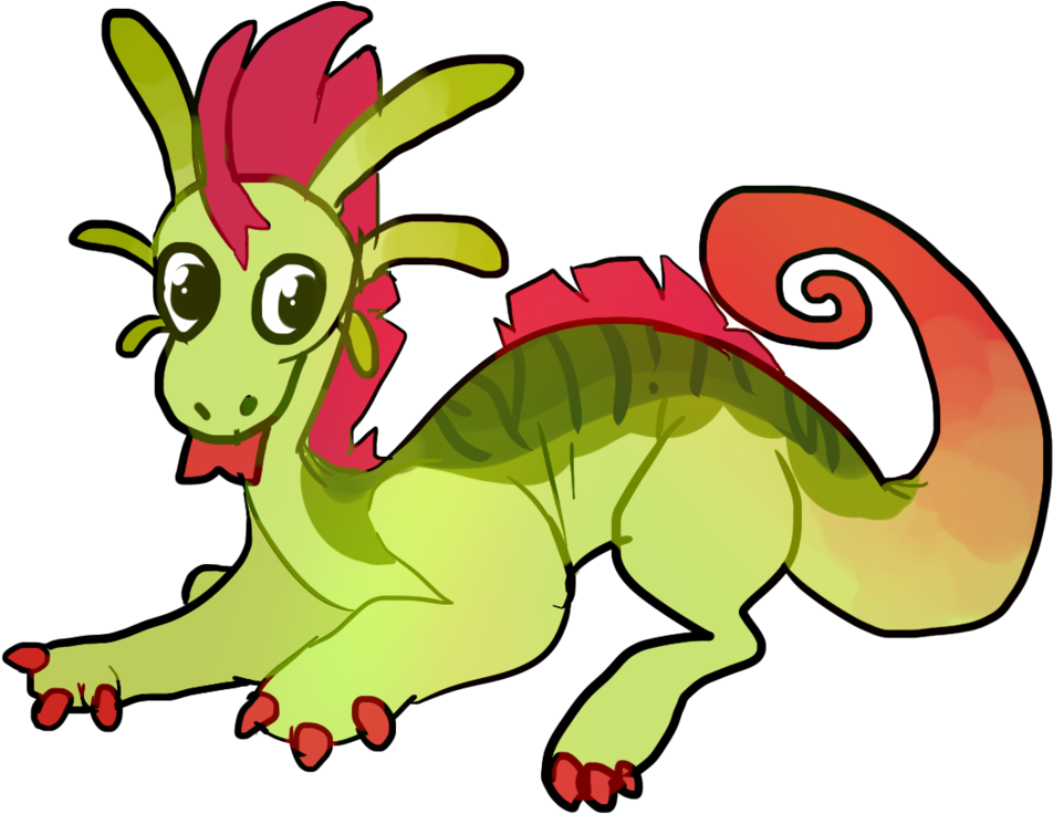 Gecki By Lonely-eel - Cartoon (952x736), Png Download