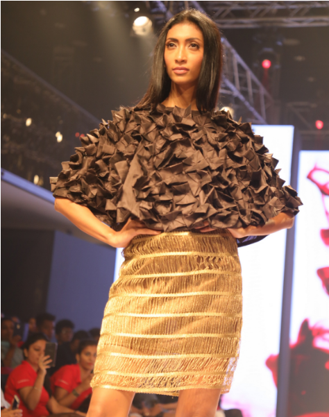 Ethnic Pret 'skills In Fashion' At Delhi Times Fashion - Fashion Show (800x600), Png Download
