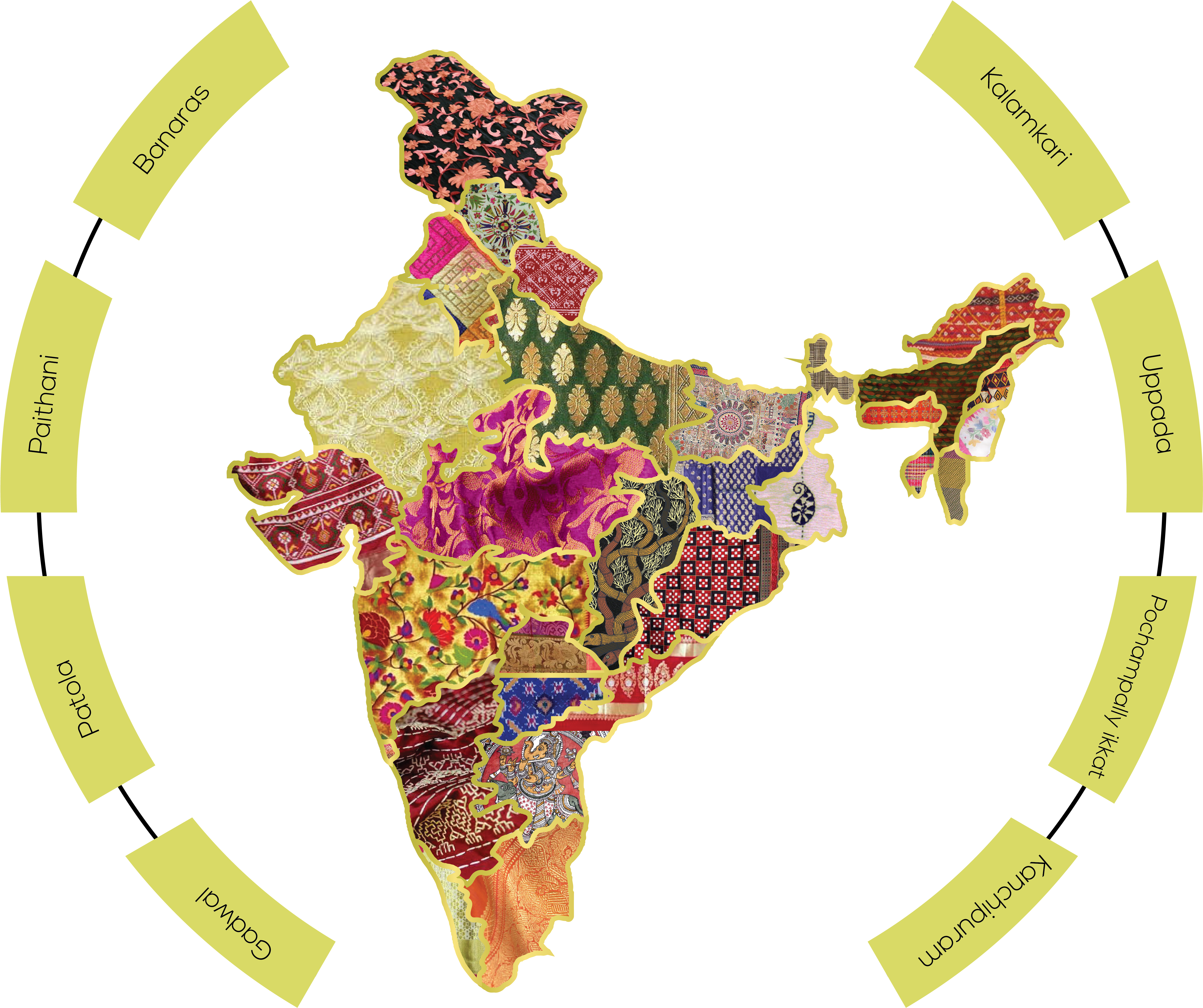 Our Native Crafts - Jewel Of India Hanover (6250x6250), Png Download