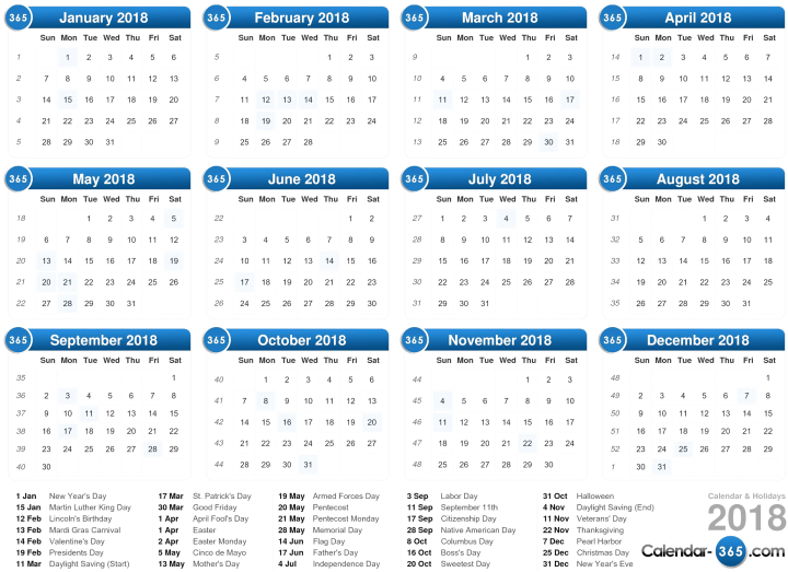 Download 2018 Calendar Png Clipart Background - Current Week Number 2018 (768x543), Png Download