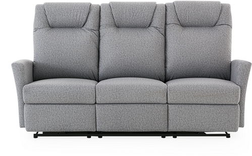 Image For Fabric Reclining Battery Motorized Sofa From - Studio Couch (519x804), Png Download