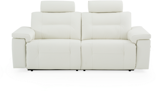 Image For Elran Reclining Electric Sofa With Genuine - Studio Couch (519x804), Png Download