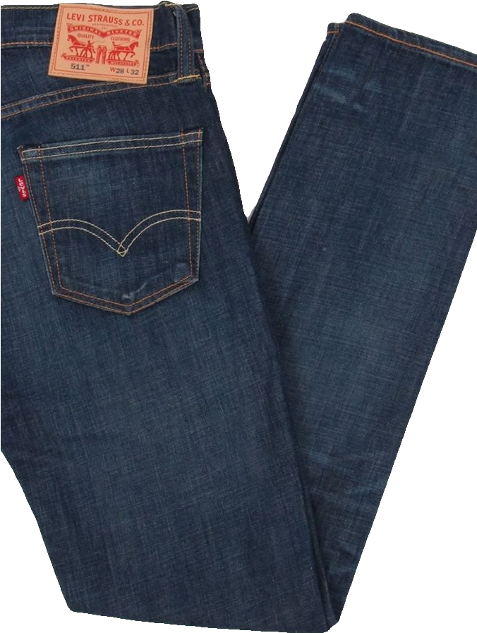 Levi 511 Jean - Prps Purple Selvedge (675x1080), Png Download