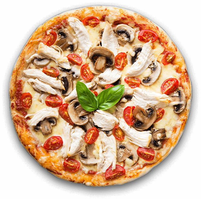 0172-5000333 - Pizza Png (666x658), Png Download