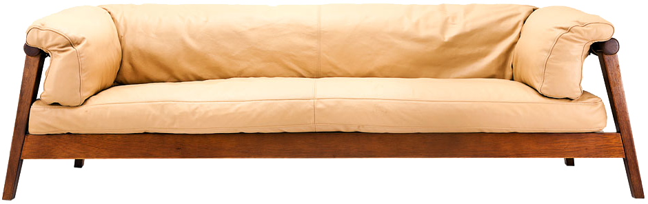 Art Deco Brought Into The Late Modernist Age, Through - Studio Couch (980x500), Png Download
