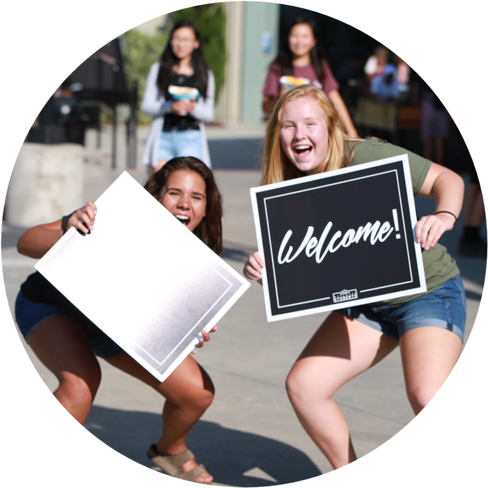 Students Circle Web - Wall Clock (1000x1000), Png Download
