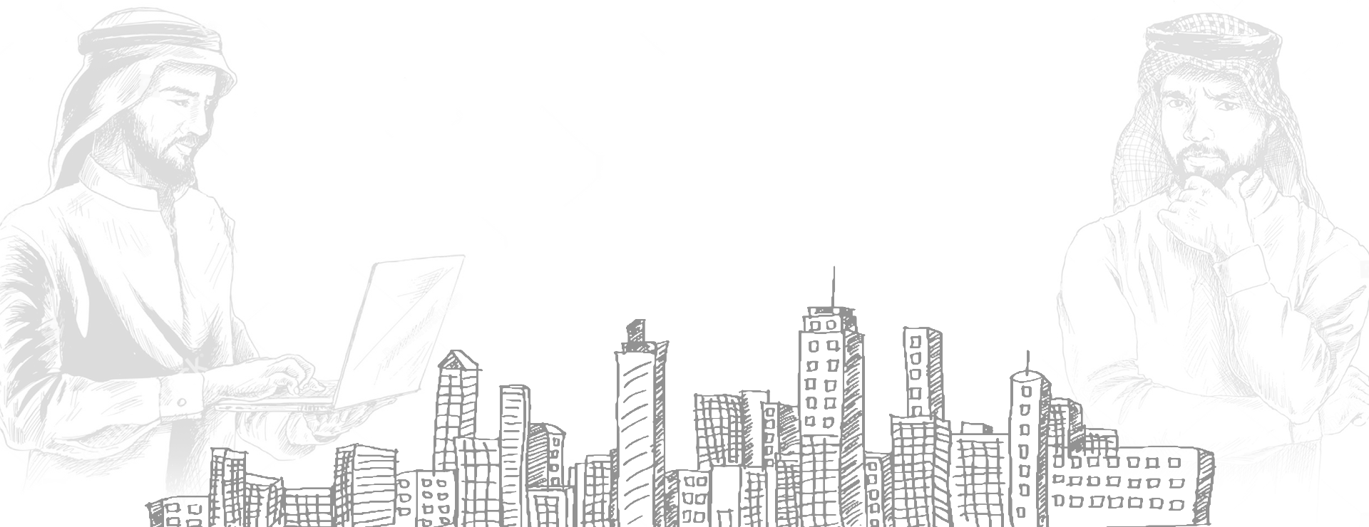 Businessmen Services - Sketch (1920x740), Png Download
