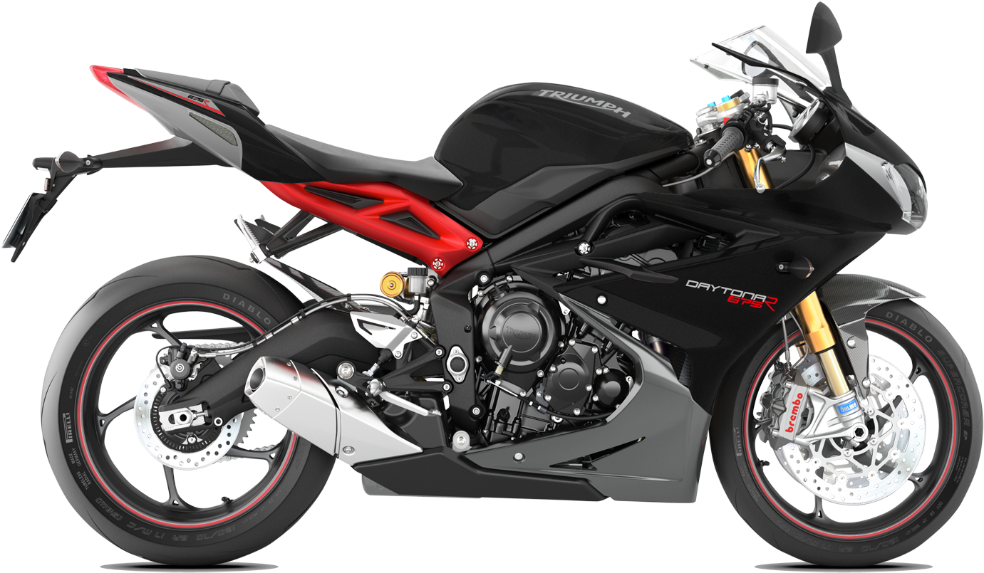2017 Daytona 675 R - 2017 Triumph Daytona 675r (1644x1022), Png Download