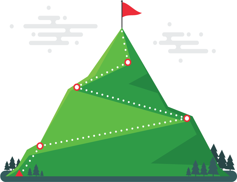 Mountain - Milestone (1000x1000), Png Download