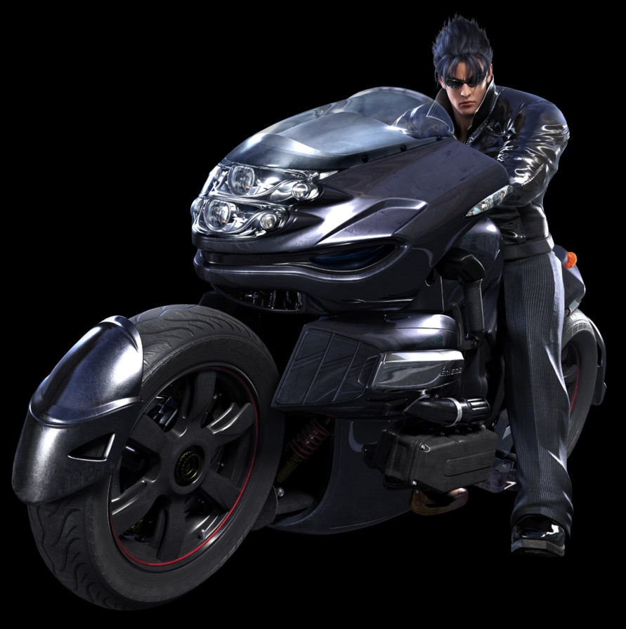 Png Images - Motorbike - Jin Kazama Tekken 6 Motorbike (891x896), Png Download