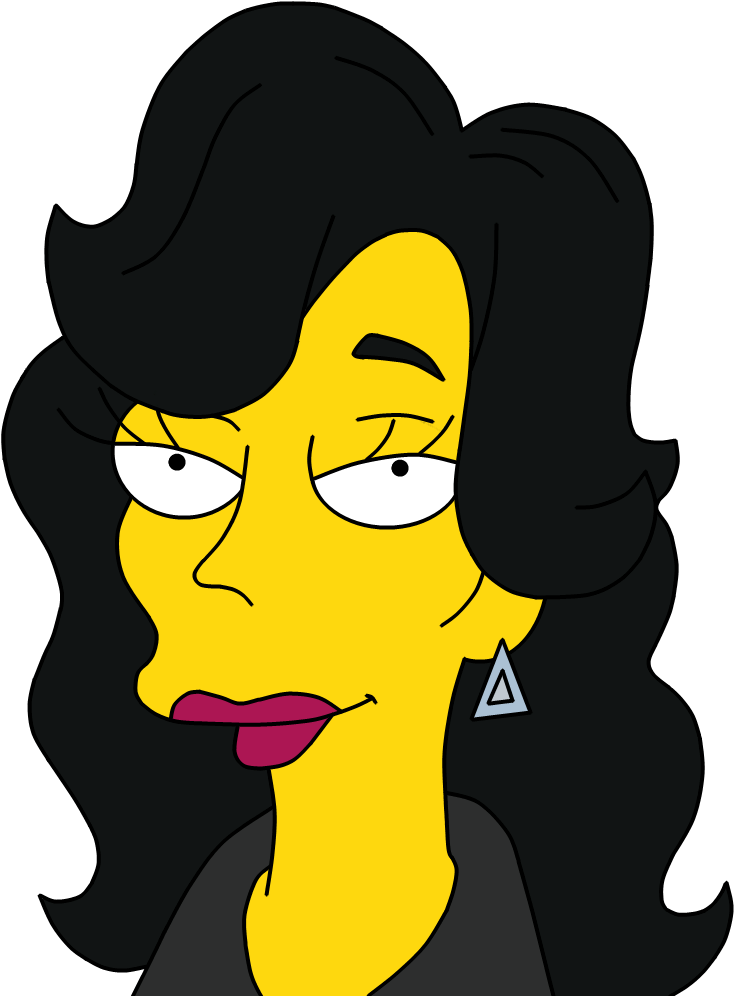 Julia - Simpson Homero Y Julia (1000x1000), Png Download