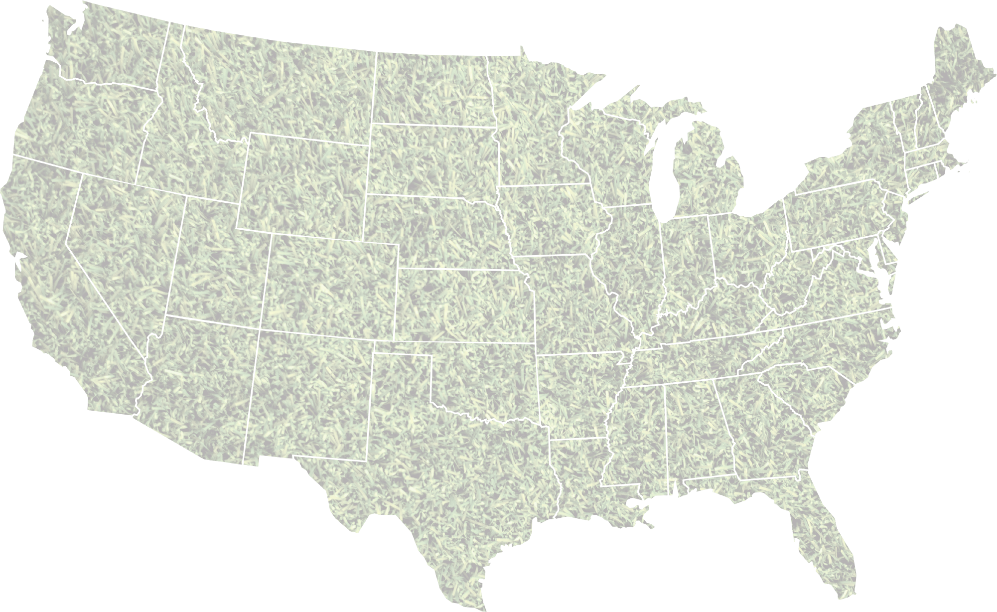 Nationwide Shipping - Mlb Map 1950 (2001x1228), Png Download