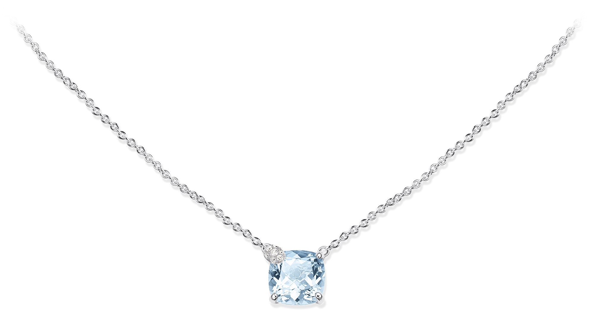 Bucherer Fine Jewellerynecklace, White Gold (2100x2054), Png Download