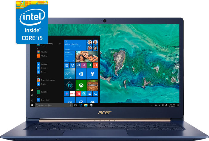 Acer Swift 5 - Laptop (700x980), Png Download