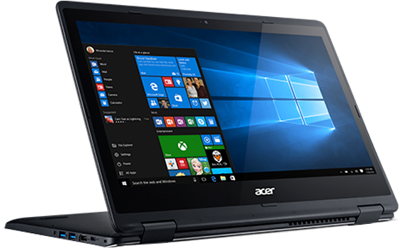 Acer Aspire - R14 Steel Blue R3 471t 35g3 (680x454), Png Download