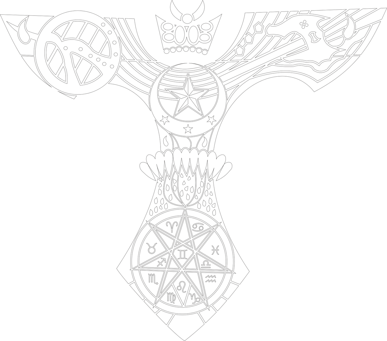 Drawing (1280x1130), Png Download