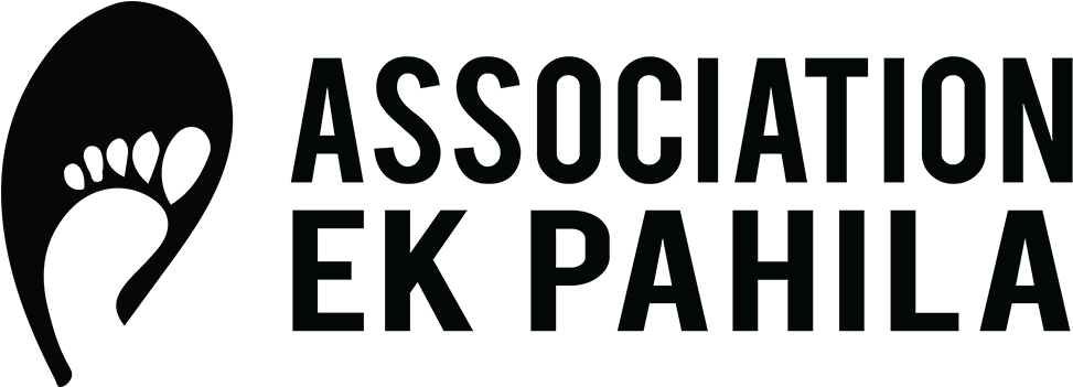 Ek Pahila Foundation - Black-and-white (1000x350), Png Download