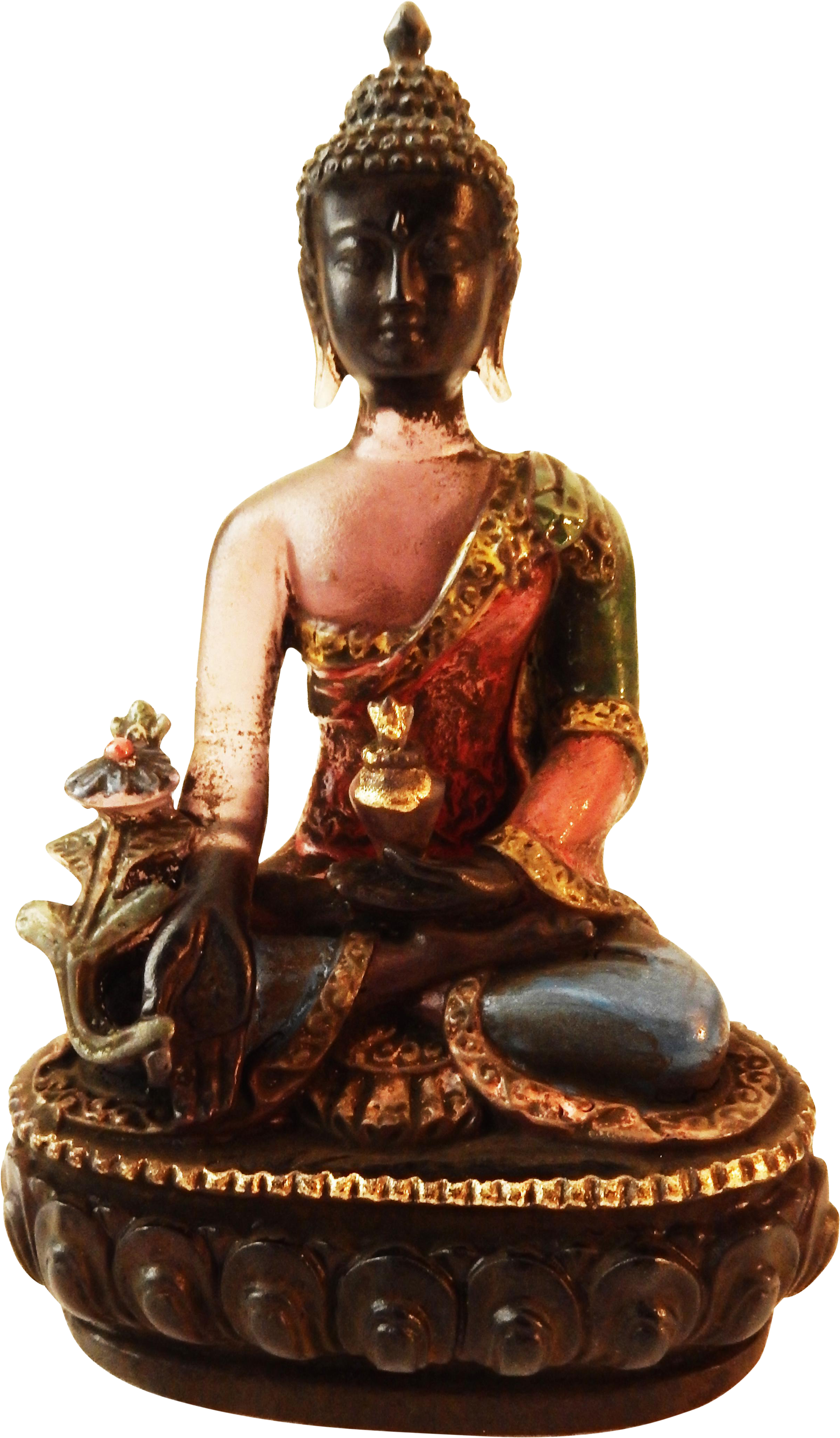 Peking Glass Siddharta Gautama Chairish (3456x4608), Png Download