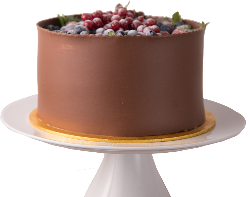 Fresh Handmade 6" Fruits Of The Forest Gateau With - Birthday Cake (900x900), Png Download