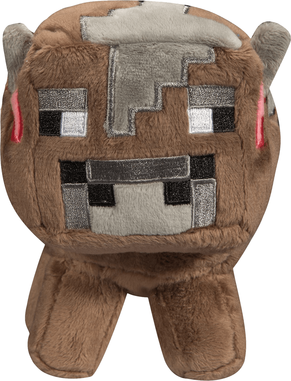 minecraft cow plush