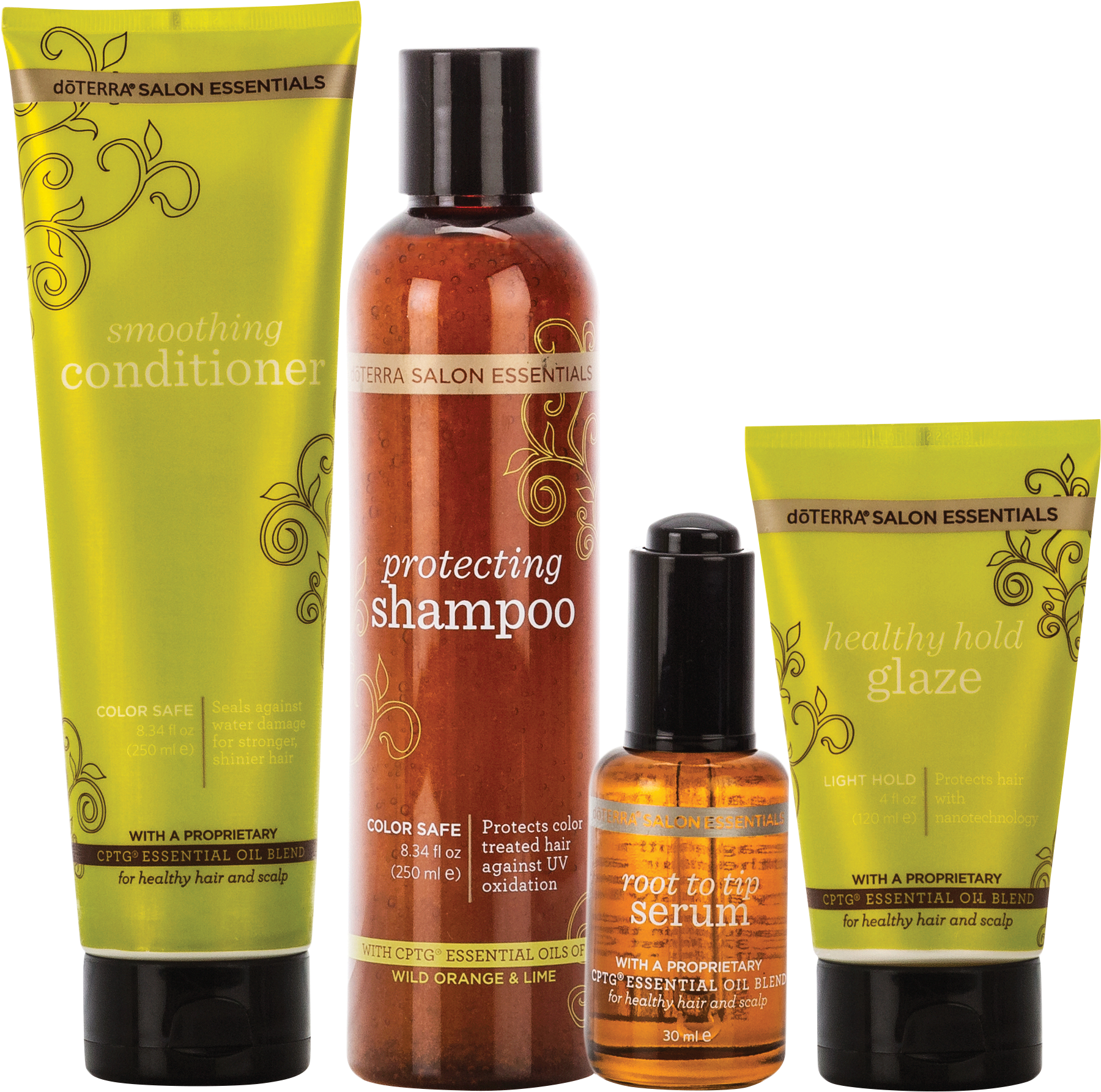 Doterra Salon Essentials Hair Care System (2112x3168), Png Download