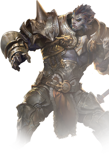 Paladin Main - Action Figure (500x638), Png Download