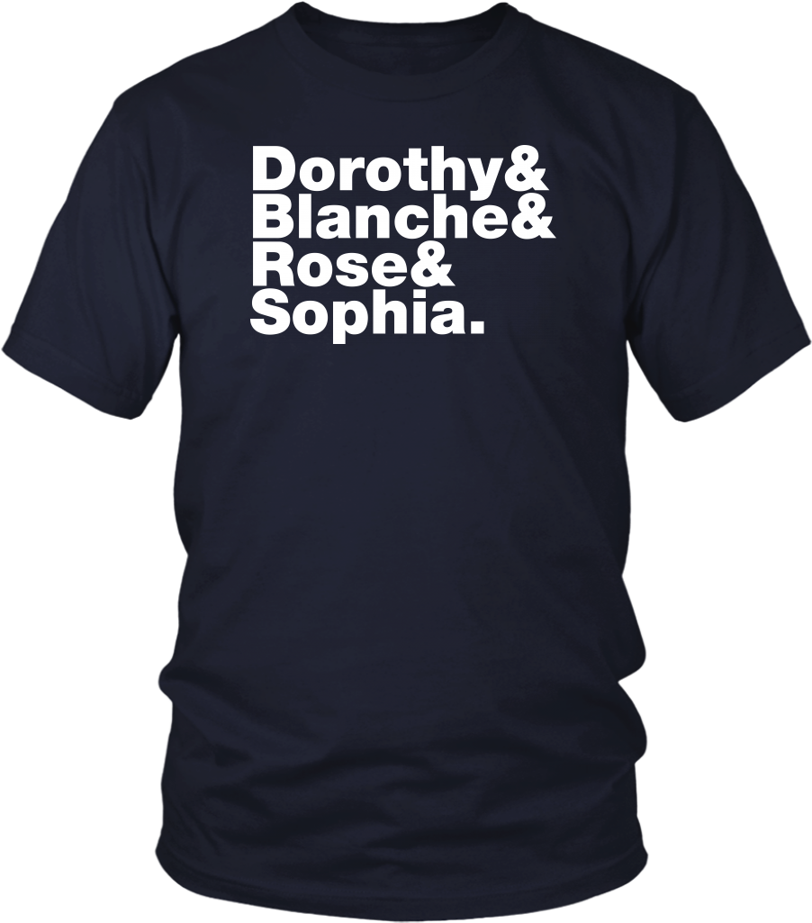 Golden Girls Helvetica T-shirt - San Antonio Basketball Tshirt (1024x1024), Png Download