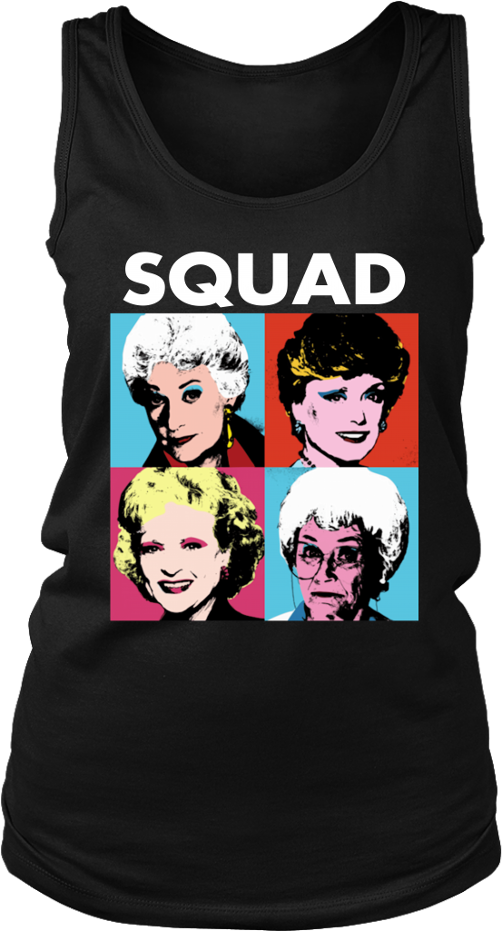 Golden Girls T Shirt (1024x1024), Png Download