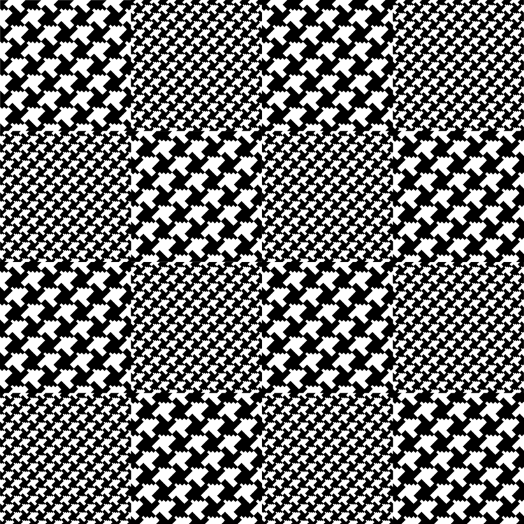 Glen Plaid Prince Of Wales Handbag - Blue Gingham Fabric (750x750), Png Download