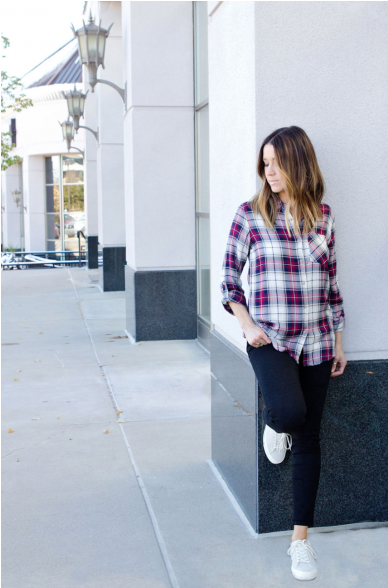 Plaid Top - Plaid (940x587), Png Download