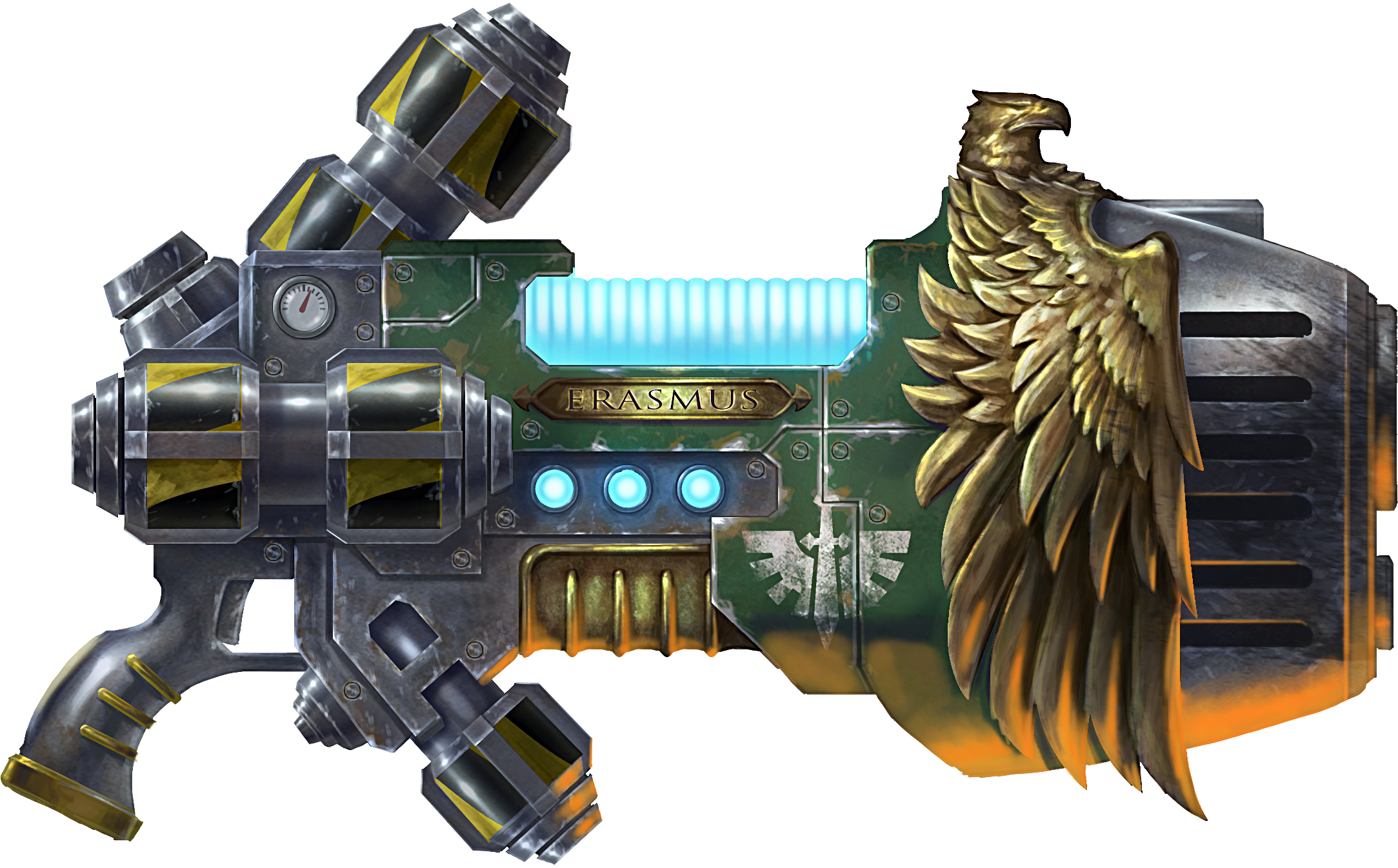 Based On Http - Eternal Crusade Plasma Cannon (2167x1346), Png Download
