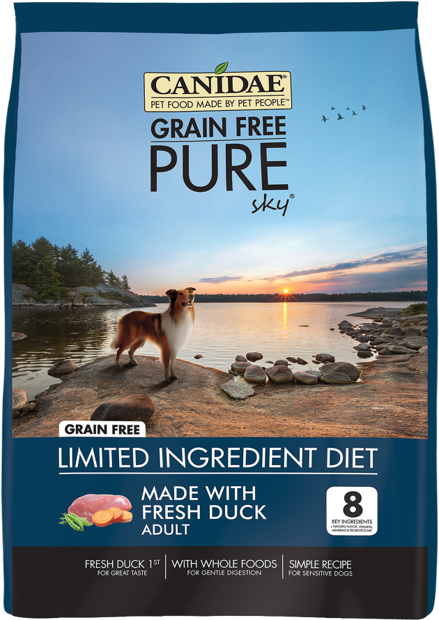 Canidae Grain Free Pure Sky With Duck Dry Dog Food - Canidae Bison Dog Food (1000x1000), Png Download