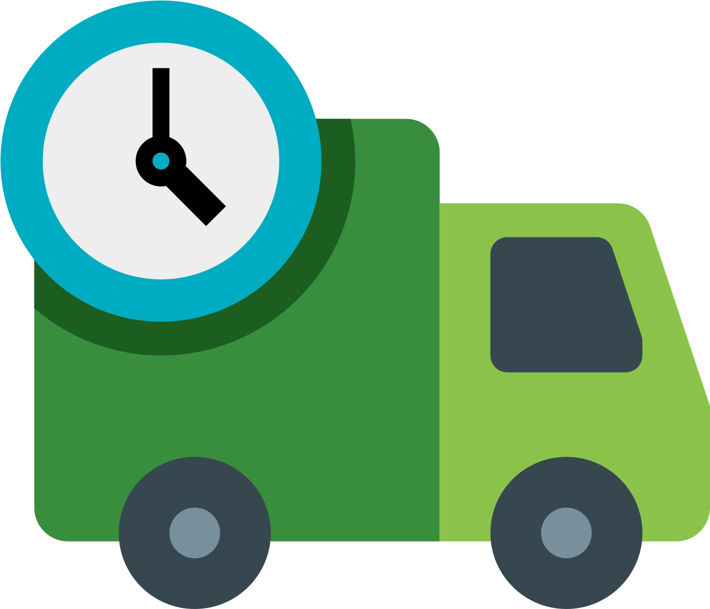 Entrega flexible - Ofrecemos servicios de recogida y entrega de pedidos.