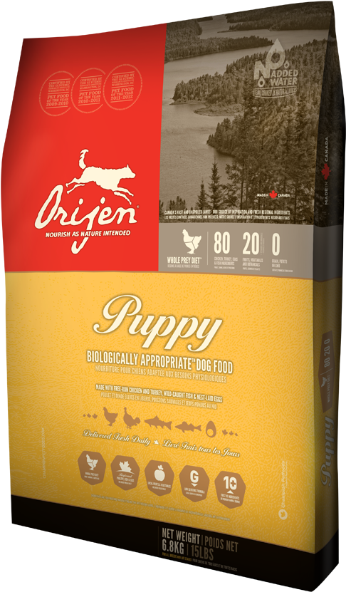 Orijen Puppy Dry Dog Food - Orijen Dog Food Puppy (522x880), Png Download