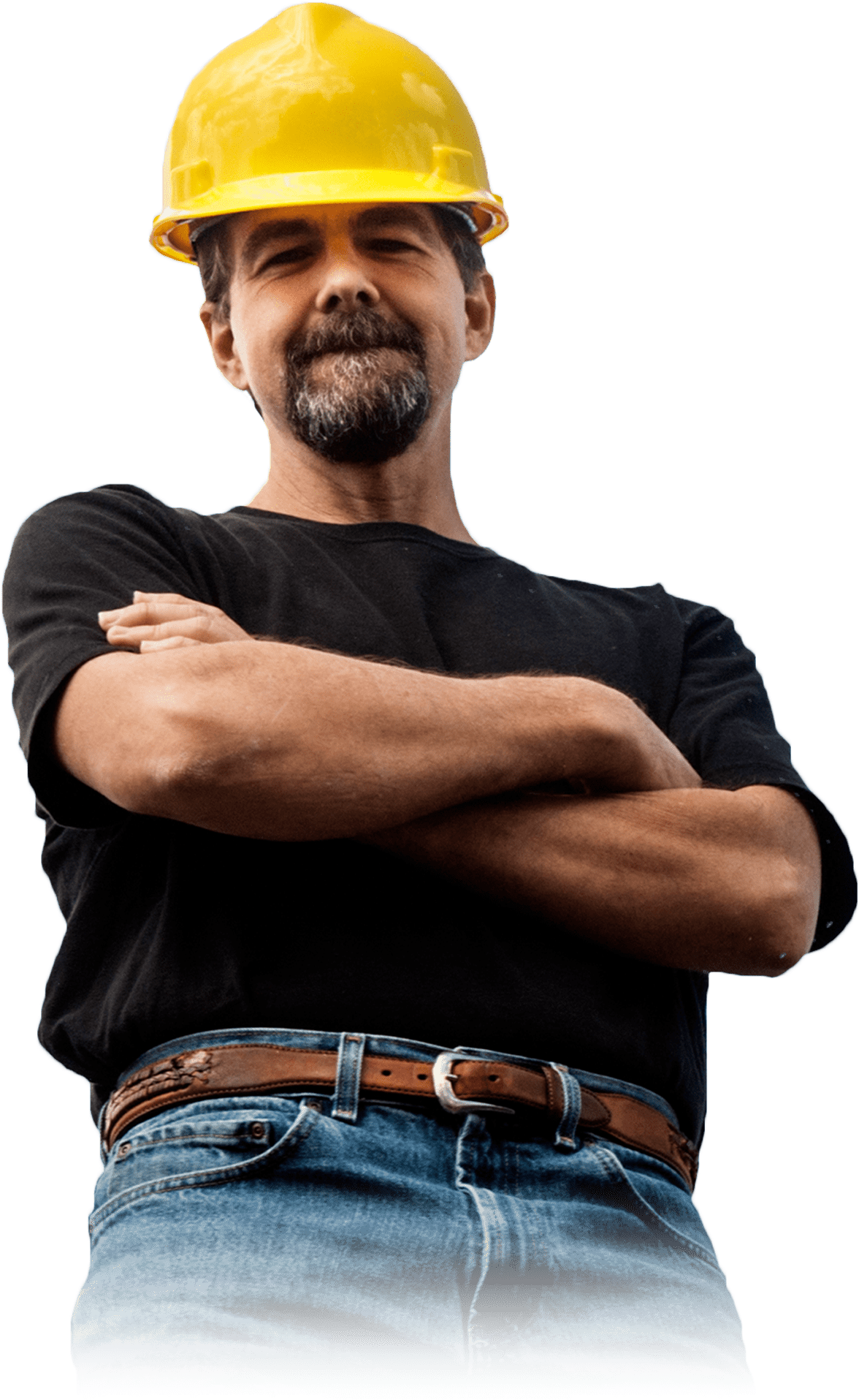 Mcalester Roofing Contractor - Hard Hat (1543x1919), Png Download