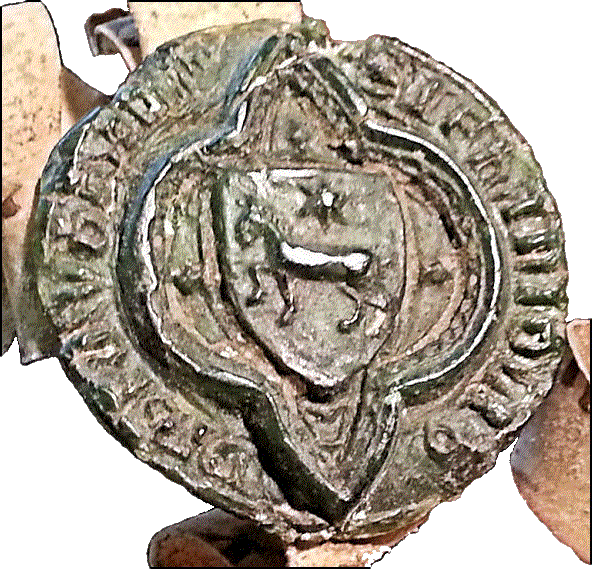 Sceau Poutrain Jean 4675 Doc 130h82 P 395 - Artifact (592x569), Png Download