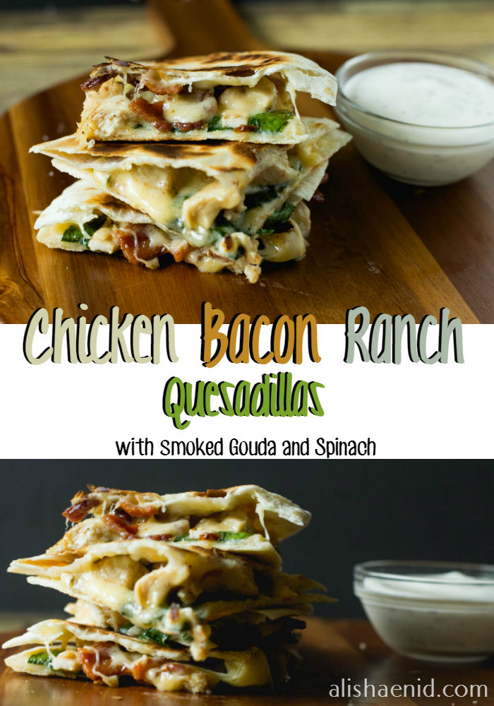 Chicken Bacon Ranch Quesadillas - Bánh (700x1000), Png Download