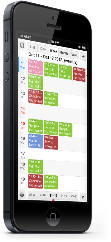 An Indispensable Calendars App Hits The Appstore - Smartphone (410x800), Png Download
