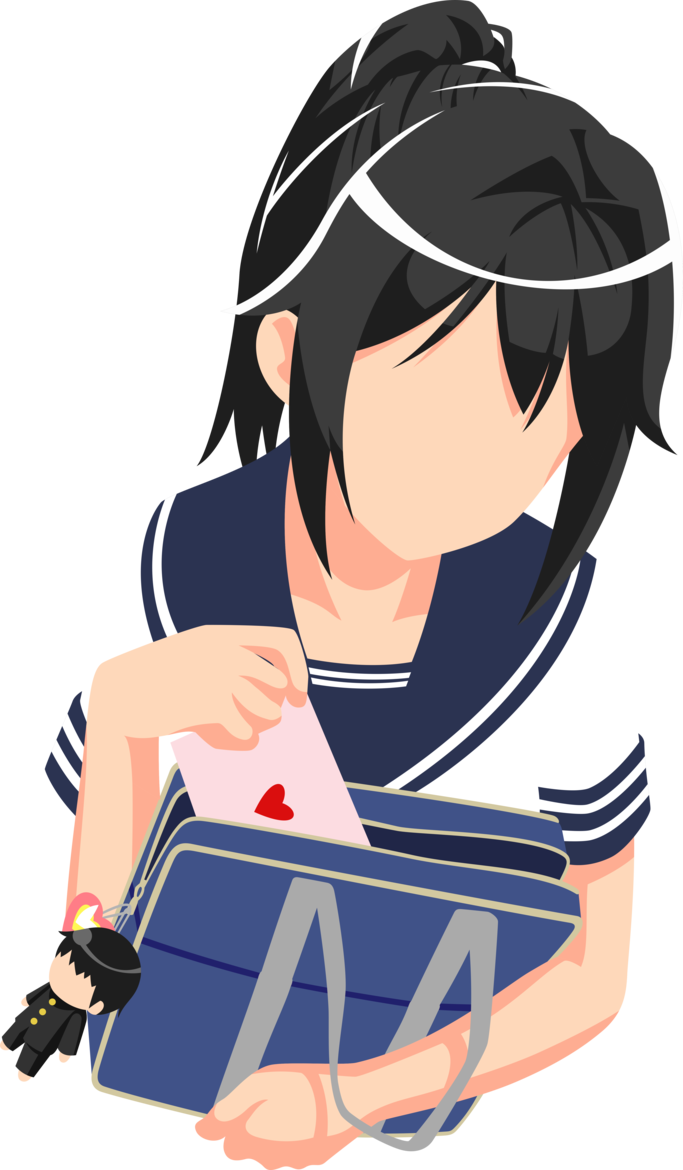Yandere Simulator By Carionto - Yandere Simulator Cute (683x1170), Png Download
