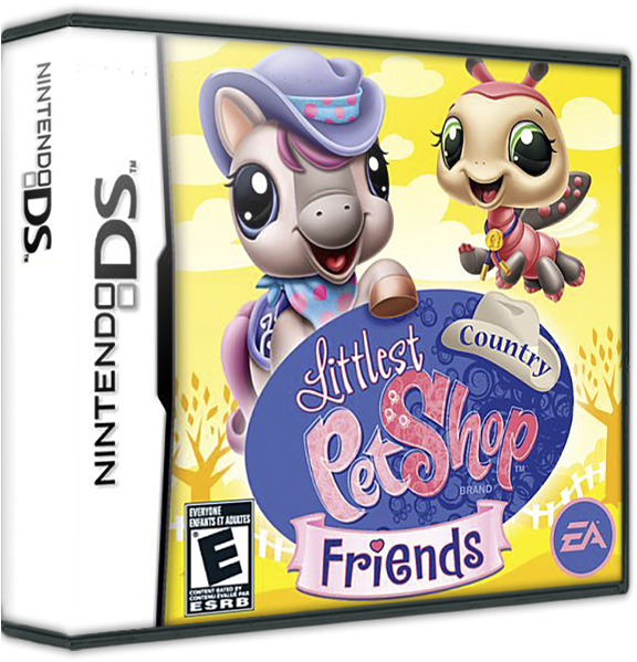 Littlest Pet Shop - Nintendo Ds Littlest Pet Shop (587x598), Png Download