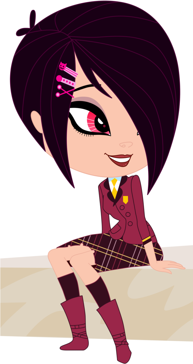So My Daughters Love The Littlest Pet Shop Cartoon - Littlest Pet Shop Britney (635x1256), Png Download