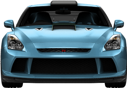Nissan Gt-r'10 By Aayush D Kothari - Nissan Gt-r (1004x373), Png Download