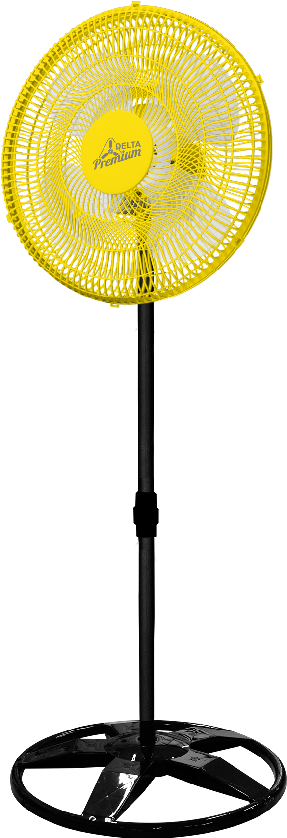 Linha Premium 50cm Cores Coluna Amarelo - Ventilador De Coluna Png (800x1800), Png Download