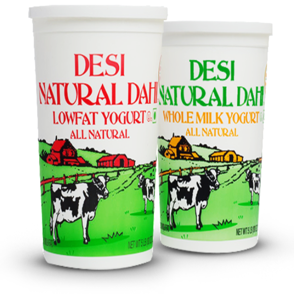 Natural Desi Yoghurt - Desi Yogurt (580x580), Png Download